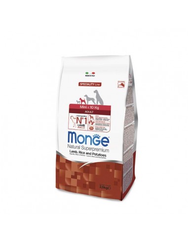Monge cane - Natural Superpremium - Adult Mini - Speciality Line - Agnello, Riso e Patate