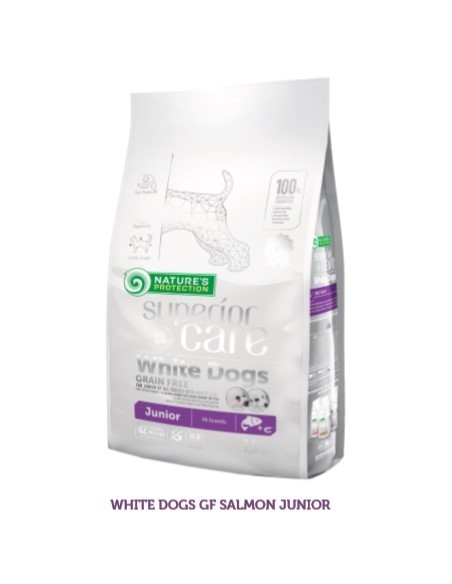 Nature's protection superior care white hot sale dogs junior