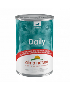 Almo Nature Dog - Dailymenu - Adult Dog - con Manzo - 400 gr - Barattolo